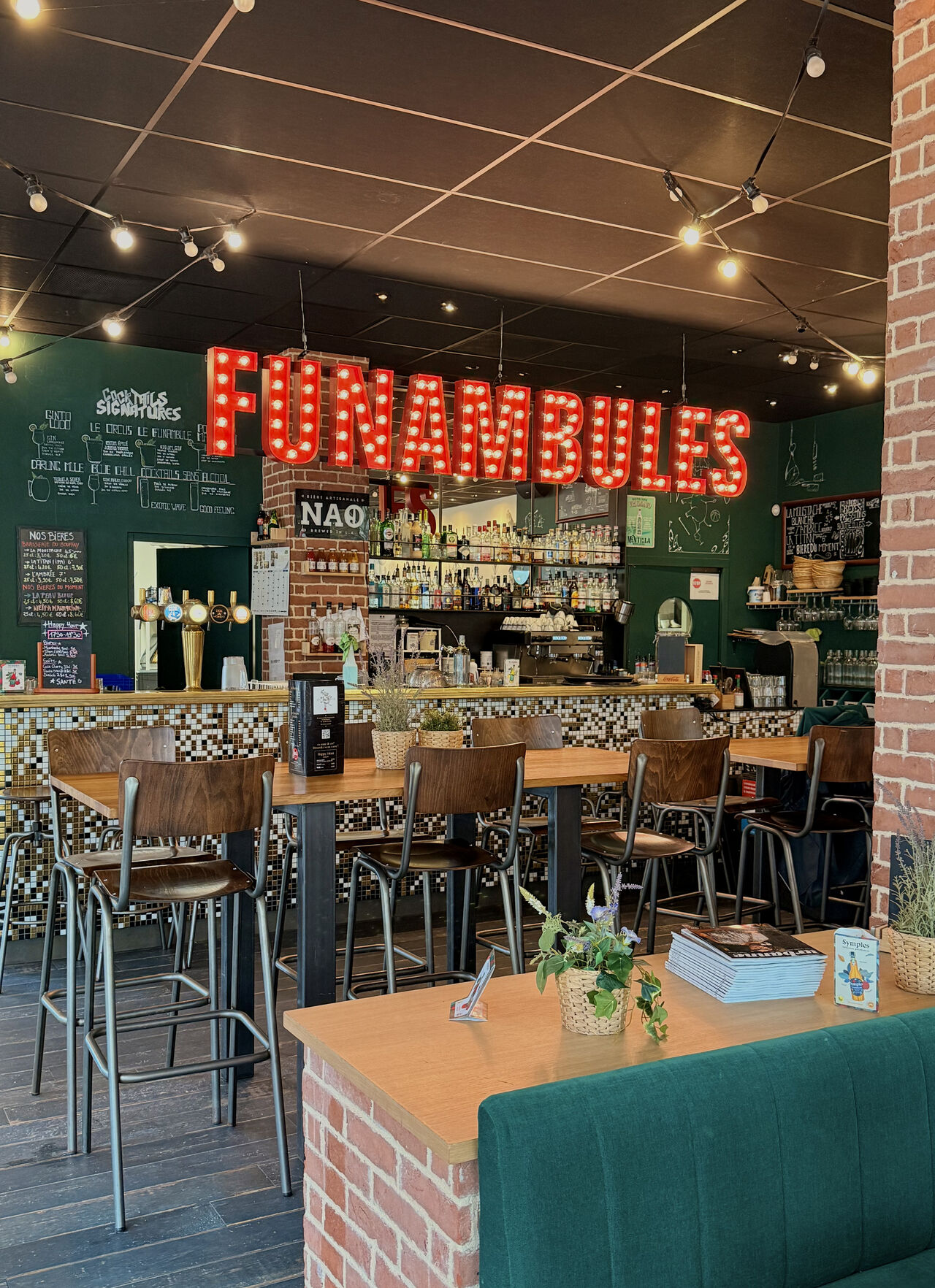 Bar-brasserie Les Funambules de Nantes, Île de Nantes